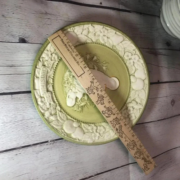 Vintage Metlox potteries the first noel plate 1973 - Picture 6 of 6